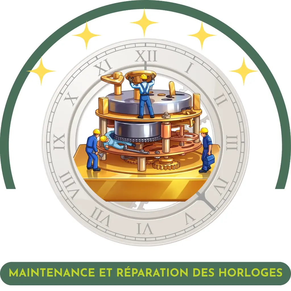 Clock maintenance and repair (medium-sized maintenance)