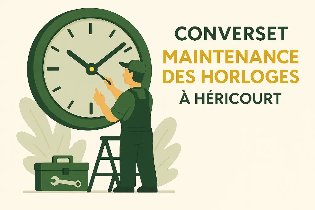 Maintenance et Réparation des horloges (Entretien moyenne taille)
