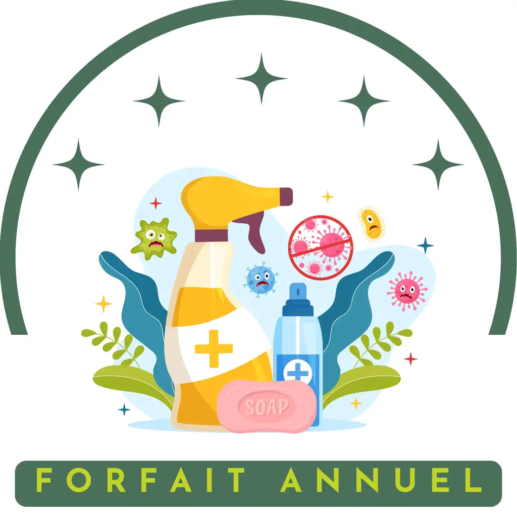 Traitement Antibactérien Standard forfait mensuel