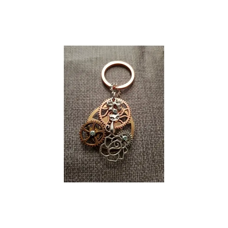 "Rose" key ring