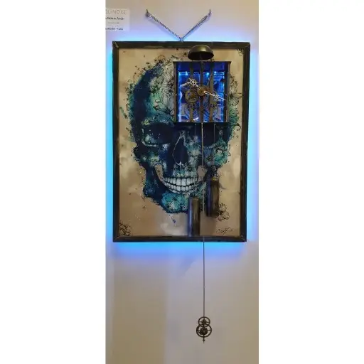 [CON-HOR_ELM] HORLOGE EQUINOXE "Le maitre du temps"