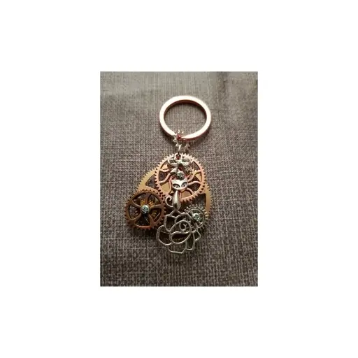 [CON-POR_ROS] Porte-clés "Rose"